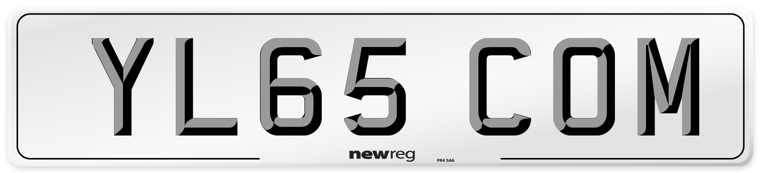 YL65 COM Number Plate from New Reg